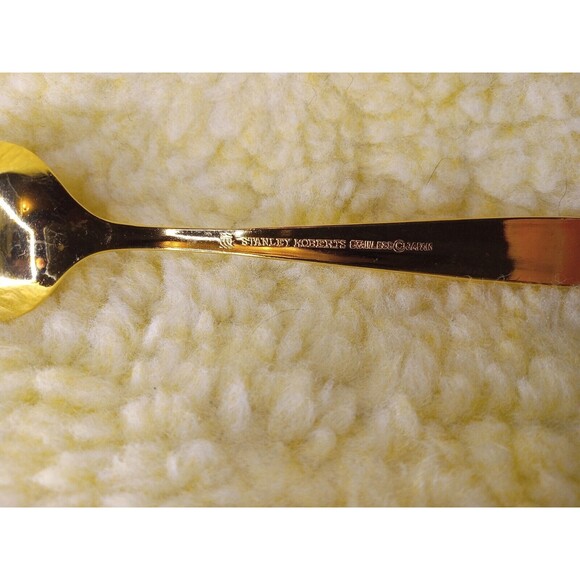 Stanley Roberts Stainless Japan Steel 23K Electoplate Finish Fork, Knife, Spoon - Picture 11 of 12